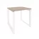 Стол рабочий на О-образном м/к ONIX O.MO-SP-0.7 Дуб Аттик/Белый_241495