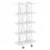 Стеллаж на колесных опорах - 5 полок LOFT VR.L-MST.K-5.4V Металл белый Белый Бриллиант_227462