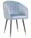 Стул обеденный DOBRIN MARY Серо-голубой велюр 1922-6_229403