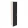 Шкаф высокий узкий левый ONIX O.SU-1.10R(L) black Денвер Светлый_243485