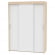 Шкаф-купе T-3-198х145х60(ДСС-Белый-4)_348644