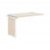 Стол промежуточный для рабочей станции XTEN-QP XQPIST 1270 Бук Тиара Белый_1763018