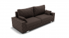 Диван Мартин-1 (ЗР) Цвет фасада: Коричневый; Тип: Прямой; Материал фасада: Металл/Велюр_867606