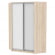 Шкаф-купе YA-230х1400-718-2(ДСС-Белый-D6D5)_346308