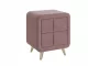 Тумба прикроватная Софи 2 TM-001.2 пудра (велюр)_281835