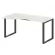 Стол криволинейный левый на О-образном м/к METAL SYSTEM БО.СА-1 Л Наварра/Антрацит_247041