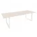 Стол переговорный на О-образном м/к ONIX O.MO-PRG-25 Денвер Светлый/Белый_237019