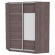 Шкаф-купе YA-198х1400-568-3(ЯАТ-D4D3)_344289