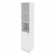 Стайл Шкаф высокий узкий левый Л.СУ-1.4 (L) Белый 412*410*1980 _3829741