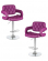 Стул барный DOBRIN TIESTO (фиолетовый) 2 шт_3636594