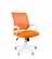 Кресло оператора Chairman 696 white оранжевый_95940