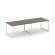 Стол переговорный Стайл Проджект SN-59O.SPRG-012.3 Вяз Благородный/Металл Белый 2360*980*750_3860436