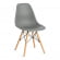 Стул CINDY (EAMES) (mod. 001) / 1 шт. в упаковке дерево бук/металл/сиденье пластик, 51x46x82.5см, серый/grey_732693