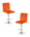 Стул барный DOBRIN KRUGER (оранжевый) 2 шт_3636544
