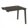 Стол-приставка Оникс Вуд OW.SPR-1.8 Дуб Мали/Дуб Темный/Металл Антрацит 980*800*750_3821786