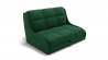 Диван Куба 700 (ЗР) Цвет фасада: Зеленый; Тип: Прямой; Материал фасада: Металл/Велюр_855734