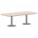 Конференц-стол на 6-8 человек IMAGO ПРГ-8 Клен-алюминий_230396