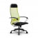 Кресло офисное МЕТТА B 1m 4/K131, Основание 17832 Комплект 4 Лайм Черное_416953