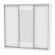 Шкаф-купе B-220х235х60-2(Белый-D9D10D9)_358841
