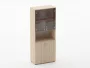 Шкаф высокий со стеклом и нишей Glassy 6.19.141 Орех_66547