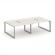 Стайл Проджект Рабочая станция двухсторонняя SN-59O.DRS-032 Дуб Наварра/Металл Серый/Серебро Заглушк _3810811