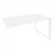 Стол-приставка на О-образном м/к к опорным элементам ONIX O.MO-SPR-3.8 Белый Бриллиант_242261