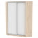 Шкаф-купе YA-198х1250-4(ДСС-Белый-D6D6)_359565