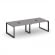 Стайл Проджект Стол переговорный SN-59O.SPRG-042 Серый Пепел/Металл Черный 2360*1180*750 _3820677