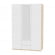 Шкаф распашный R-198х135х45-2-TR-M(ДСС-Белый)_351745