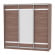 Шкаф-купе B-220х235х60-2(ЯШТ-D9D10D9)_358849