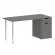 Стол письменный HOME OFFICE VR.SP-3-158.1 Металлик_228342