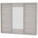 Шкаф-купе B-230х270х60-2(ЯШС-D7D8D7)_356694