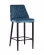 Стул полубарный Диего велюр Пыльно-синий_227230