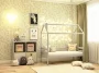 Кровать-домик RooRoom кд-1С Серый_145970
