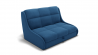 Диван Куба 800 (ЗР) Цвет фасада: Синий; Тип: Прямой; Материал фасада: Металл/Велюр_857896
