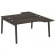 Рабочая станция Оникс Вуд OW.D.SA-1 Дуб Мали/Дуб Темный/Металл Антрацит 1580*1995*750 (1475/460)_3821748