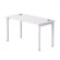 Стол прямой на металлокаркасе, опоры 45 гр Everprof EVO 254S003 Белый_2485158