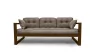 Диван трехместный DEmoku Д-3 бежевый_темный дуб_188477