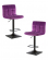 Стул барный DOBRIN DOMINIC (фиолет велюр (MJ9-58)) 2 шт_3636614