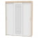 Шкаф-купе T-3-230х175х45-M(ДСС-Белый-3)_346901