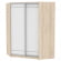 Шкаф-купе YA-198х1400-568-5(ДСС-Белый-D1D1)_344494