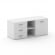Греденция Фреско FRU.GR-2 Белый Бриллиант UM/Хром 1250*460*532_3883195