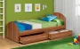 Кровать с ящиками на уголках №2 ЛДСП 800*1900 Бук_213813