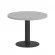Стол журнальный круглый HOME OFFICE VR.SP-5-60.1G Серый/Антрацит металл_230047
