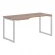 Стол письменный левый XTEN-Q XQCET 169 L Дуб Сонома Алюминий_235455