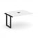 Стайл Проджект Проходной наб. элем. перег. стола SN-59O.NSPRG-034 Белый/Металл Черный 1580*1180*750 _3866784