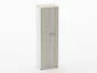 Шкаф для одежды 4 узкий Deka 10.19.302Л Дуб Сантана светлый/Белый_92000