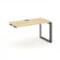 Стайл Проджект Стол-приставка к опор. элем. SN-59O.OPRS-022 Акация Лорка/Металл Антрацит/Черный Загл _3815120