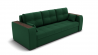 Диван Сенатор-1 ППУ (ЗР) Цвет фасада: Зеленый; Тип: Прямой; Материал фасада: Металл/Велюр_888157