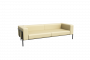 Диван трехместный Флекс FLX-3 Art-vision 124/Металл Черный 2100*915*690_3678884